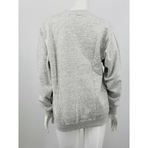 Vintage Deadstock Star Ship Oceanic Sweatshirt M Grey Embroidered Cruise Ship - Picture 4 of 7